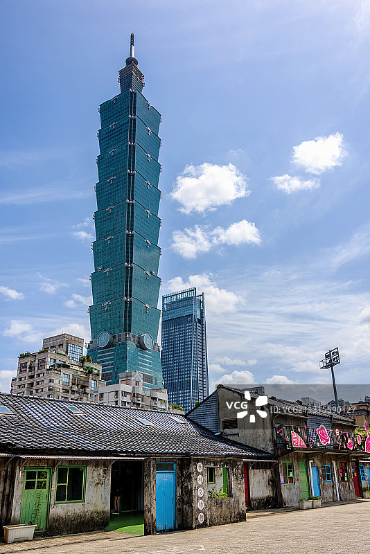 中国台湾台北四四南村图片素材