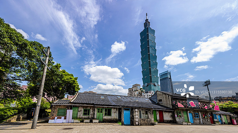 中国台湾台北四四南村图片素材