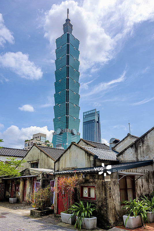 中国台湾台北四四南村图片素材