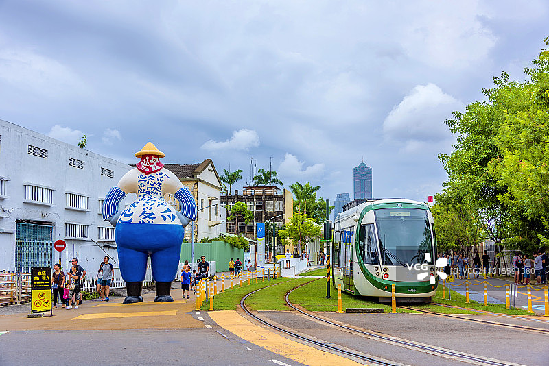 中国台湾高雄城市风光图片素材