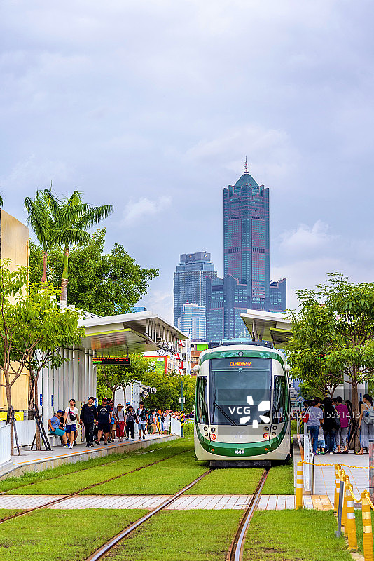 中国台湾高雄城市风光图片素材