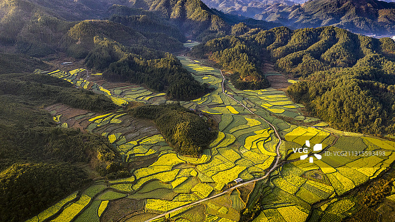 江西婺源江湾景区图片素材