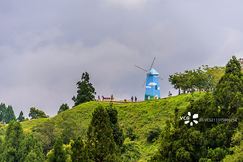 中国台湾南投清境农场观山牧区图片素材
