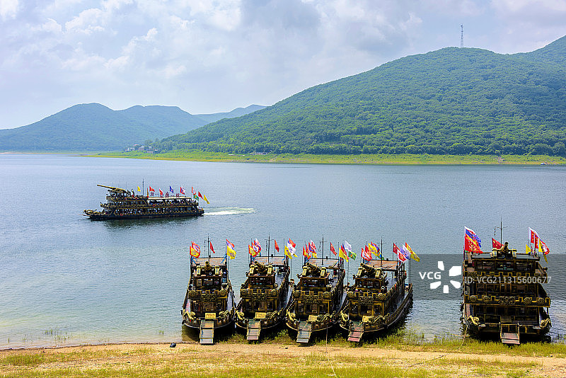 中国吉林省吉林市松花湖风景区图片素材