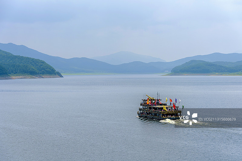 中国吉林省吉林市松花湖风景区图片素材