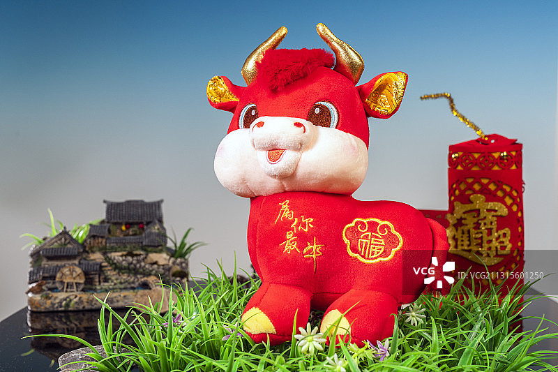 牛宝宝，牛年大吉图片素材