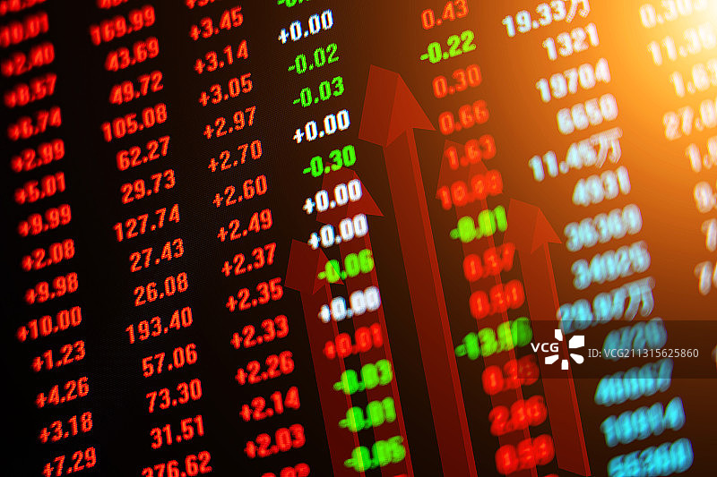 金融股市牛市大涨上涨概念图片素材