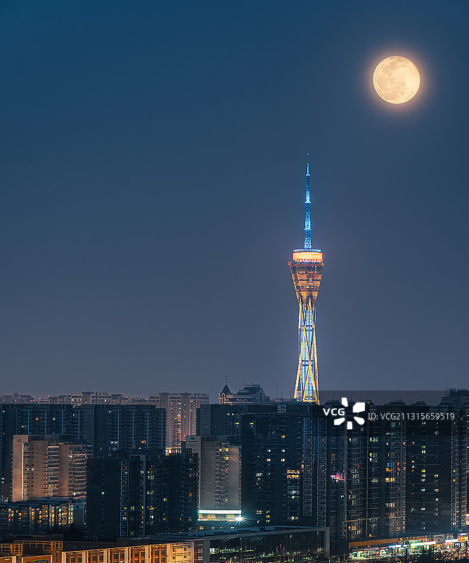 皓月当空图片素材