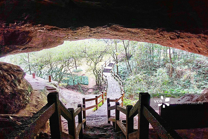 武夷山一线天风景区图片素材