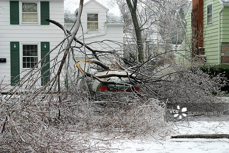 冰暴图片素材