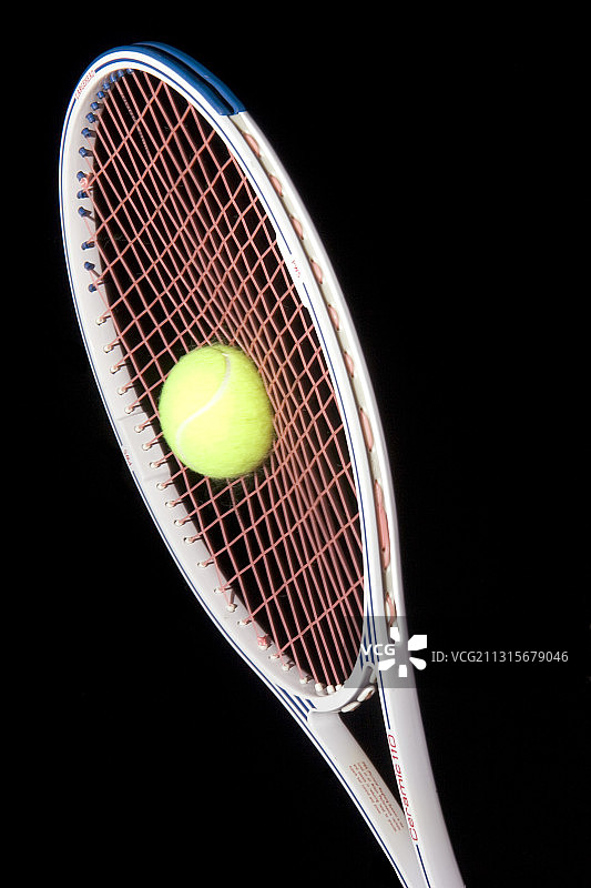 网球和球拍图片素材