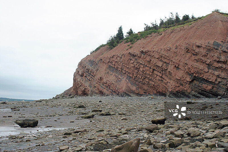 新斯科舍省乔金斯的悬崖图片素材
