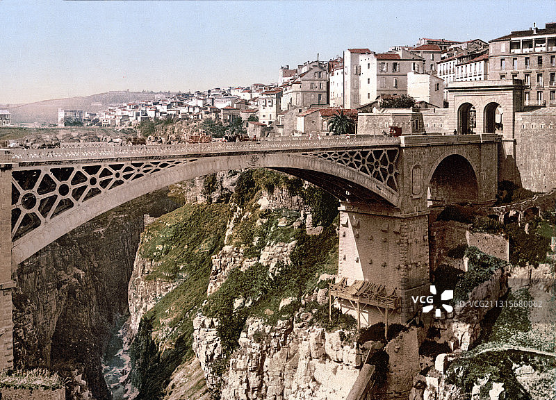 1899年的北非君士坦丁图片素材