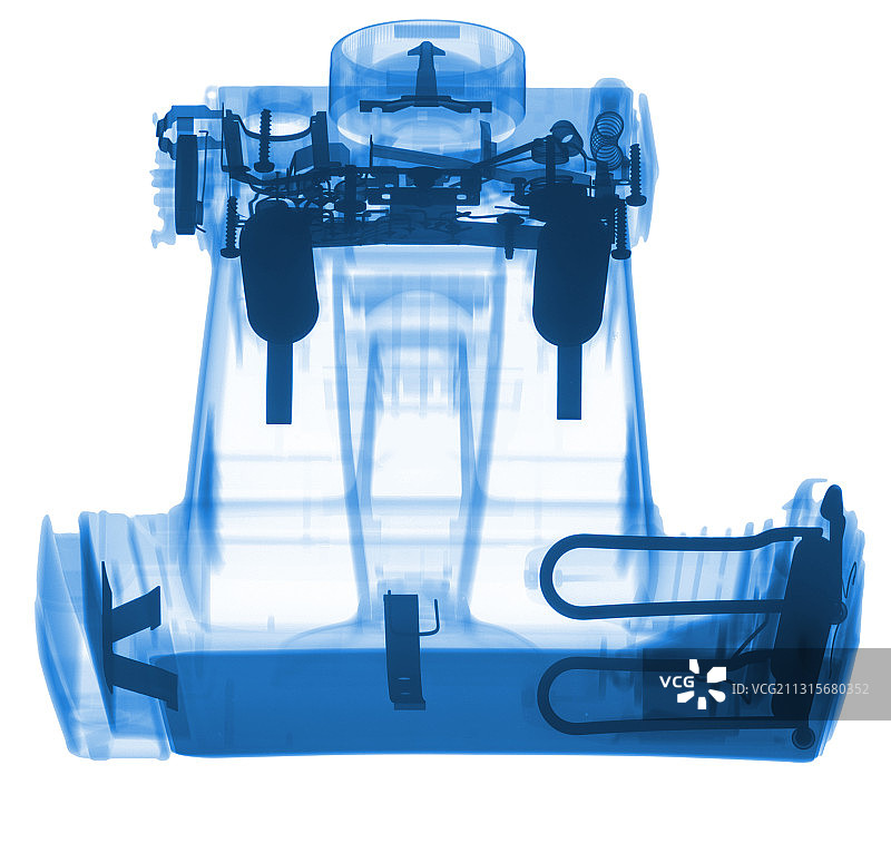 宝丽来相机的x射线图片素材