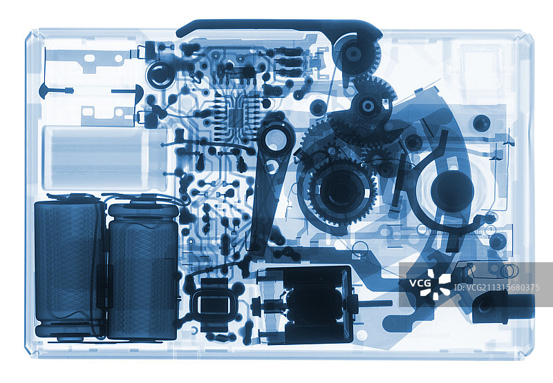 柯达胶片相机的X光片图片素材