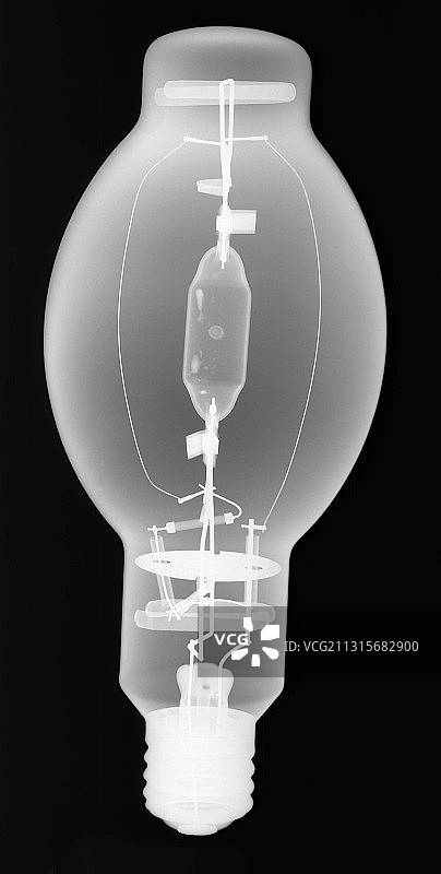 钠蒸气灯X射线图片素材