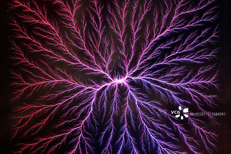 放电（利希滕贝格图）图片素材