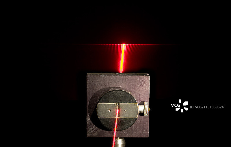 单缝衍射图片素材