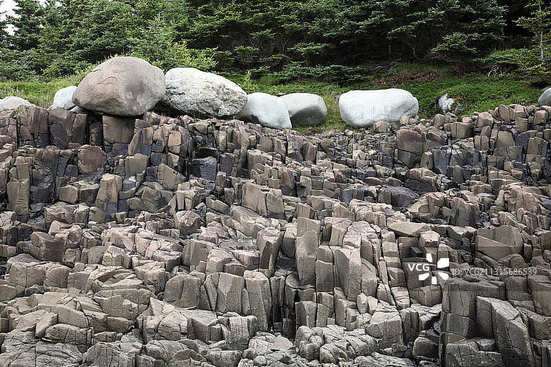 冰川漂砾图片素材