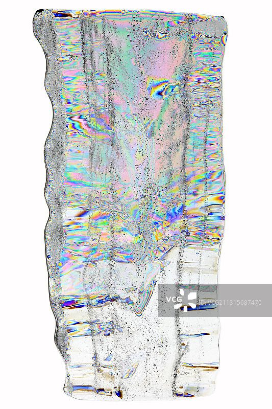 冰柱横截面图片素材