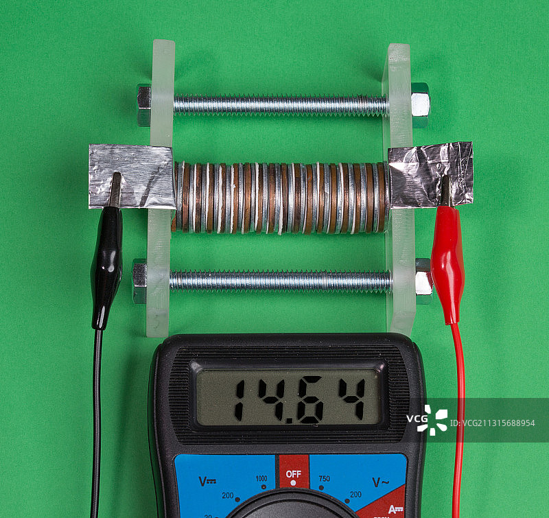 伏打电堆电池图片素材