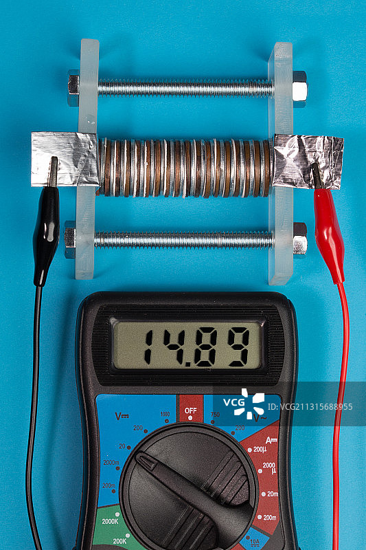 伏打电堆电池图片素材