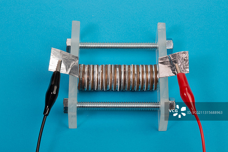 伏打电堆电池图片素材