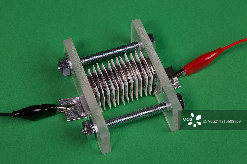 伏打电堆电池图片素材