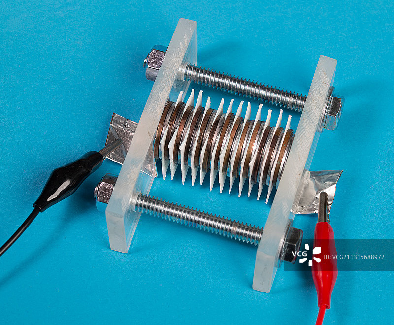 伏打电堆电池图片素材