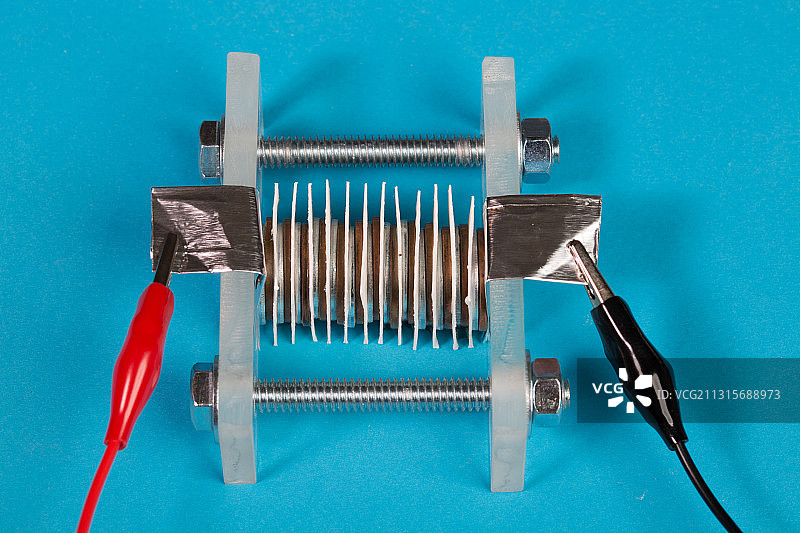 伏打电堆电池图片素材