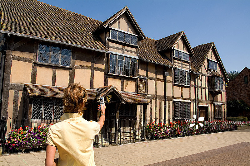 威廉·莎士比亚的出生地图片素材