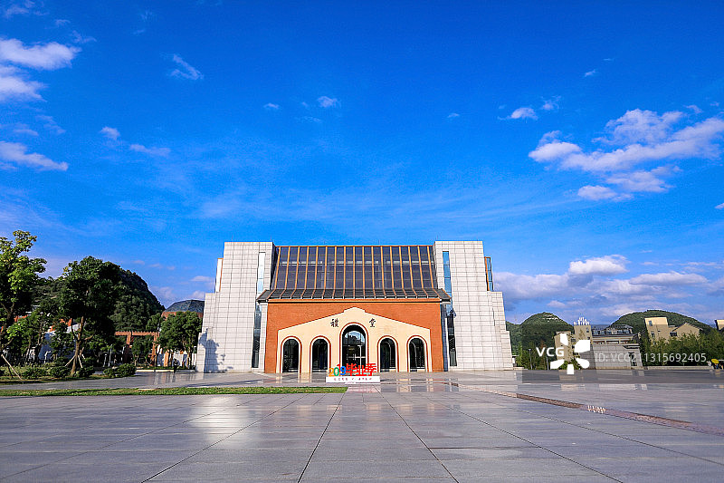 贵州大学礼堂图片素材