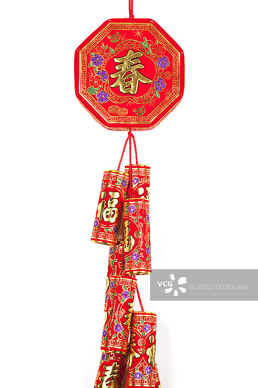 春节背景挂件图片素材