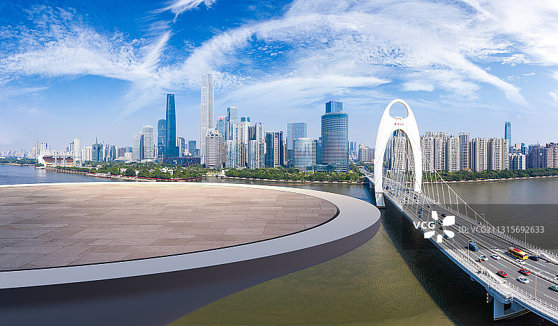 广州城市风光图片素材