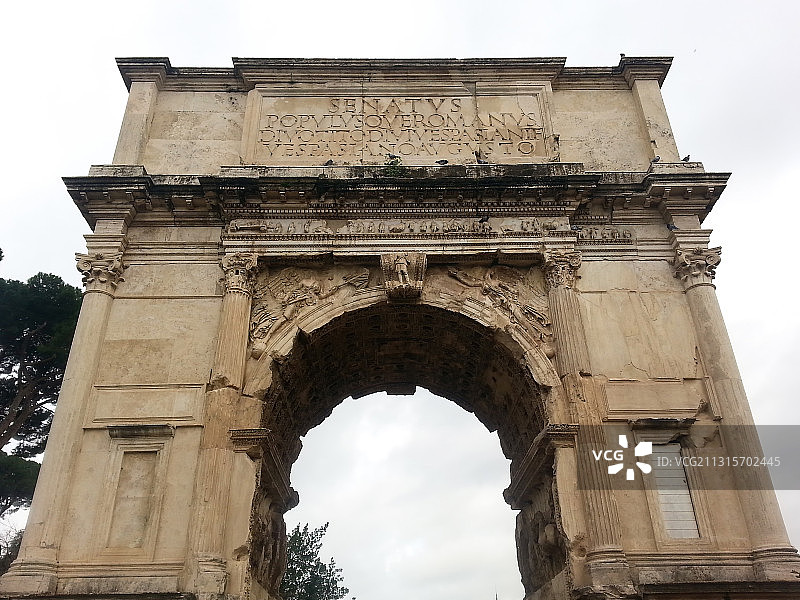 意大利罗马小凯旋门图片素材