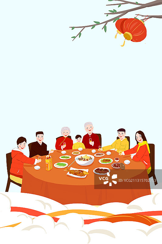 团圆图片素材