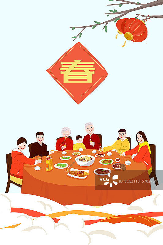 团圆图片素材