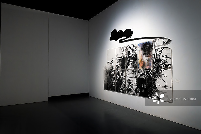 青山行不尽 ——唐诗之路艺术展，浙江展览馆，博物馆艺术品图片素材