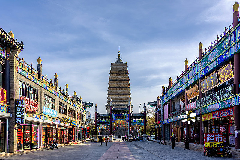 中国辽宁省朝阳市北塔图片素材