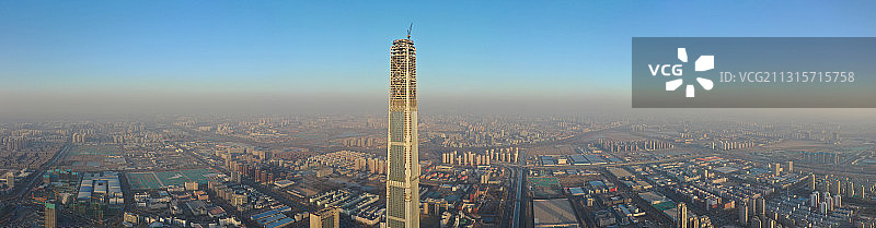 天津富国高银金融117大厦图片素材