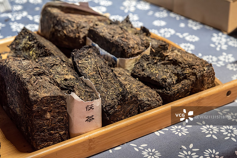 陕西泾渭茯茶图片素材