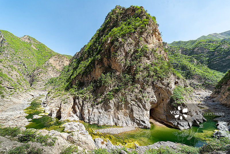 咸阳郑国渠景区图片素材