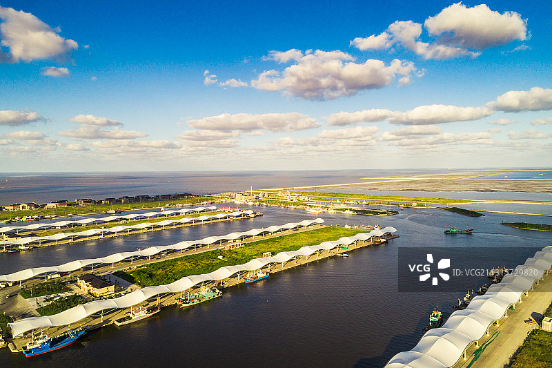 吕四渔港图片素材