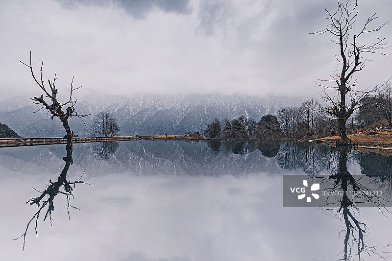 黑竹沟马里冷旧图片素材