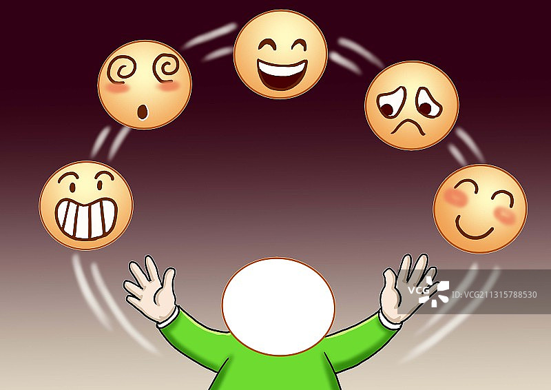 插画：迷失图片素材