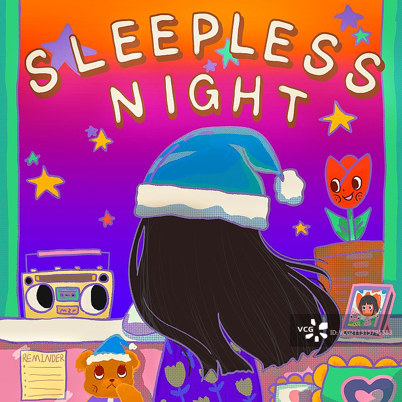 《SLEEPLESS NIGHT》图片素材