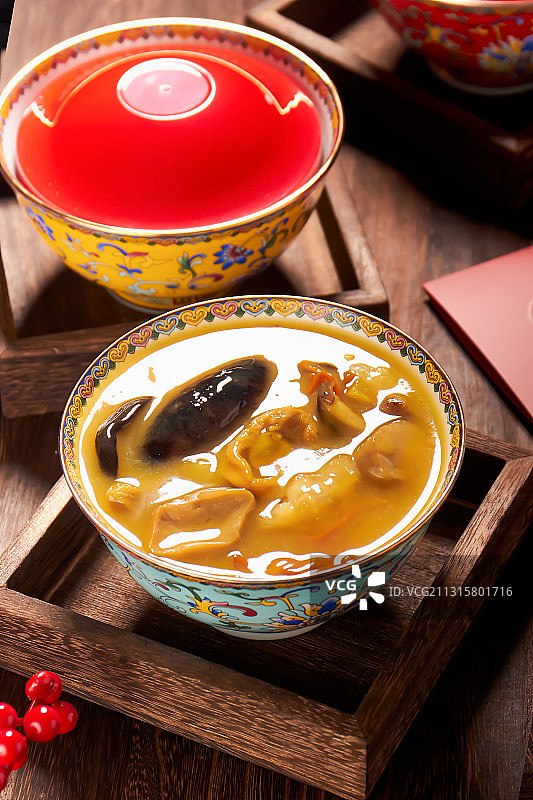 中国福建传统食品佛跳墙图片素材