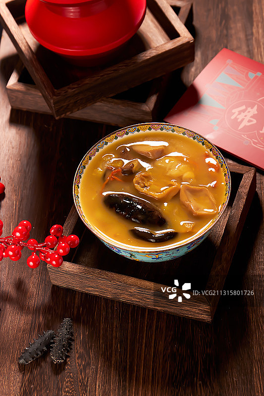 中国福建传统食品佛跳墙图片素材