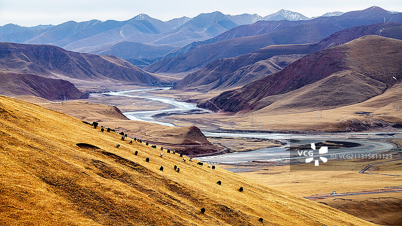 画意长江图片素材