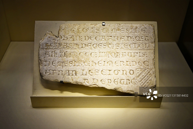 让德卡弗兰墓志图片素材